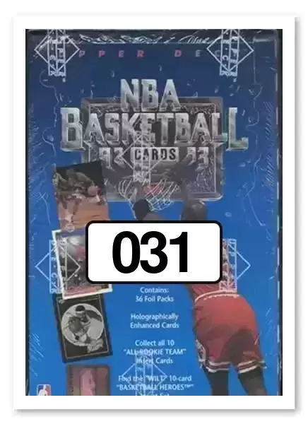 Upper D.E.C.K - NBA Basketball 92-93 Edition - US Version - Tim Perry