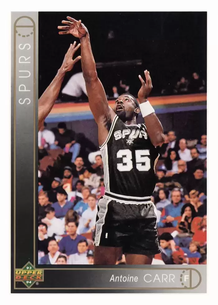 Upper D.E.C.K - NBA Basketball 93-94 Edition - US Version - Antoine Carr