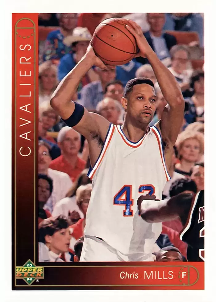 Upper D.E.C.K - NBA Basketball 93-94 Edition - US Version - Chris Mills RC