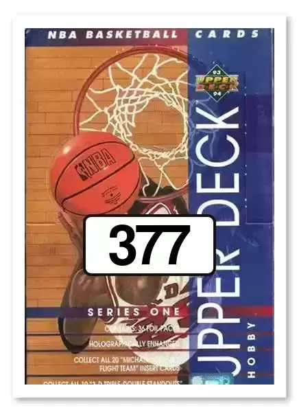 Upper D.E.C.K - NBA Basketball 93-94 Edition - US Version - Henry James