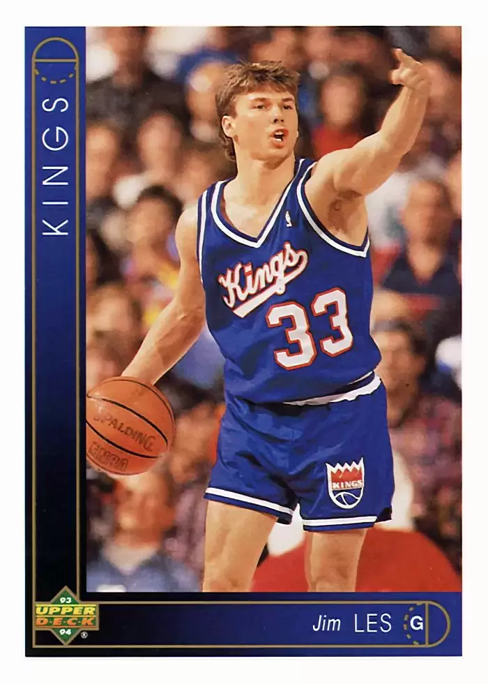 Upper D.E.C.K - NBA Basketball 93-94 Edition - US Version - Jim Les