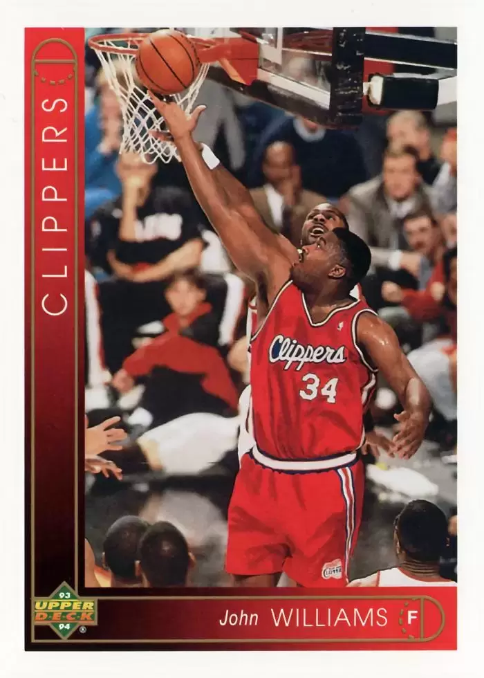 Upper D.E.C.K - NBA Basketball 93-94 Edition - US Version - John Williams