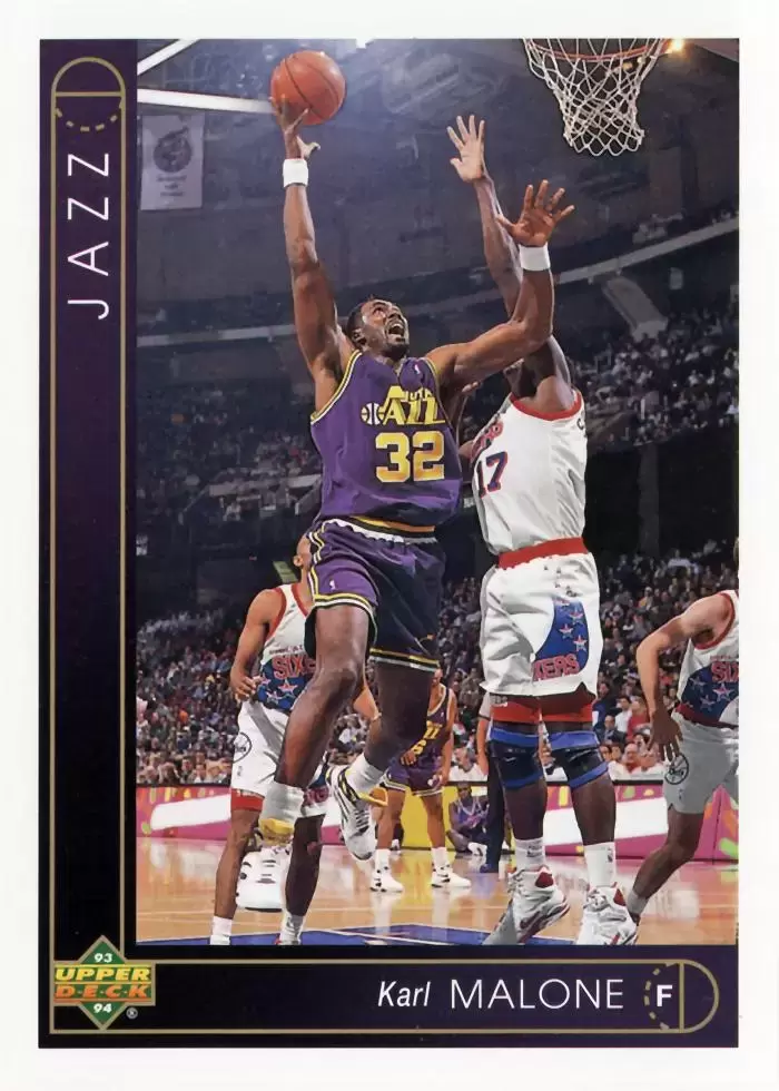 Upper D.E.C.K - NBA Basketball 93-94 Edition - US Version - Karl Malone