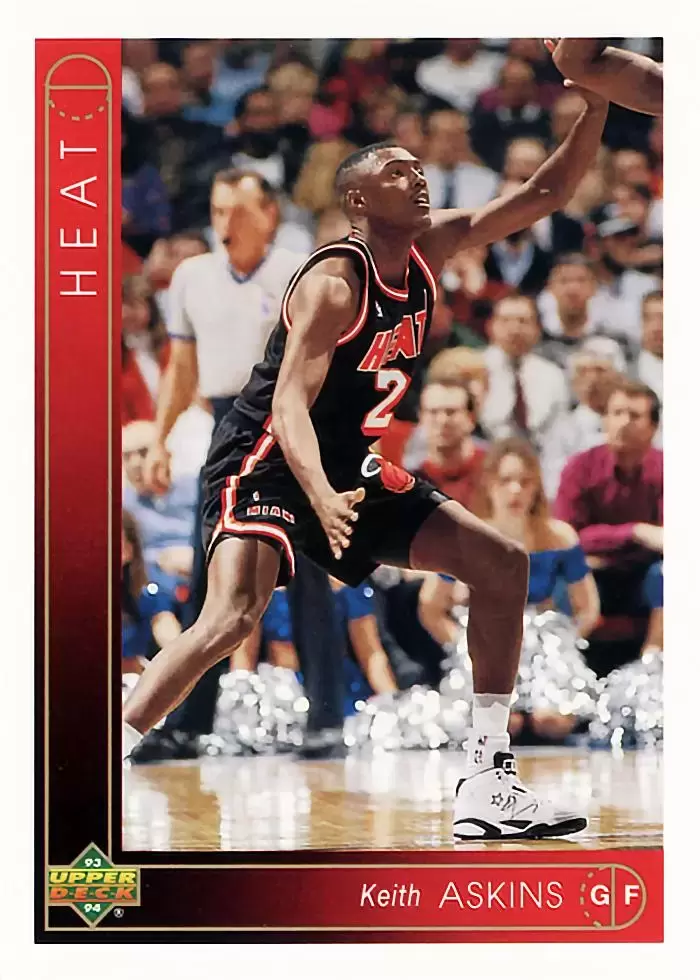 Upper D.E.C.K - NBA Basketball 93-94 Edition - US Version - Keith Askins