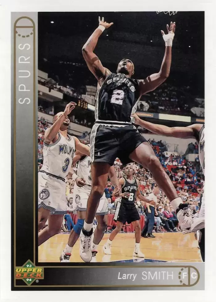 Upper D.E.C.K - NBA Basketball 93-94 Edition - US Version - Larry Smith