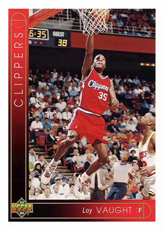 Upper D.E.C.K - NBA Basketball 93-94 Edition - US Version - Loy Vaught
