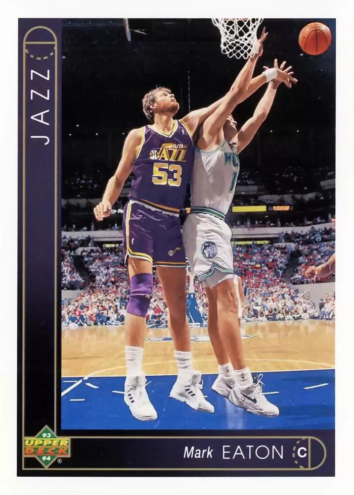 Upper D.E.C.K - NBA Basketball 93-94 Edition - US Version - Mark Eaton