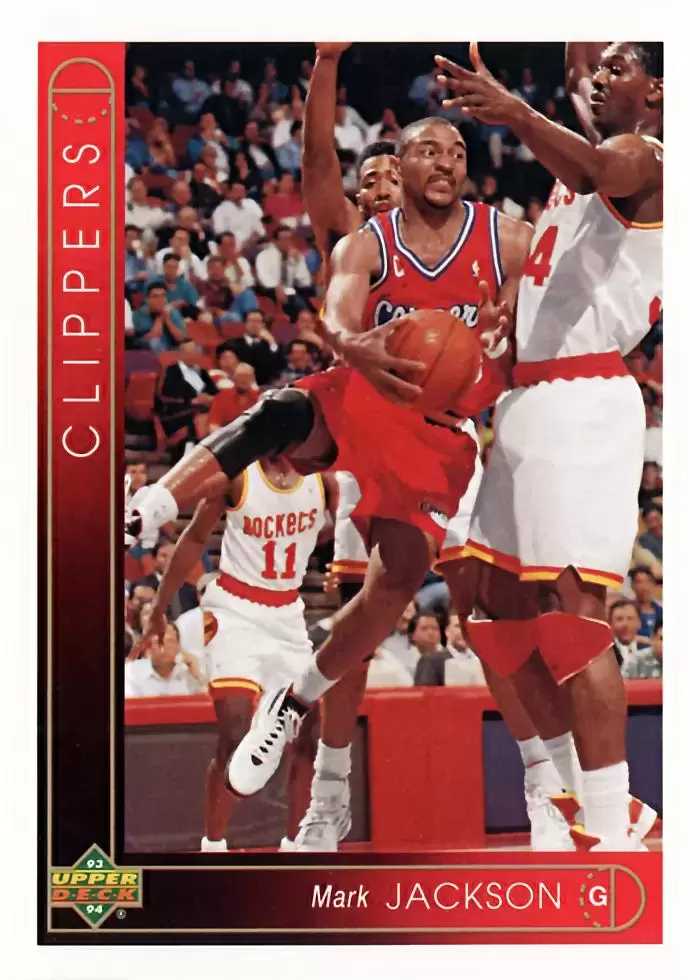 Upper D.E.C.K - NBA Basketball 93-94 Edition - US Version - Mark Jackson