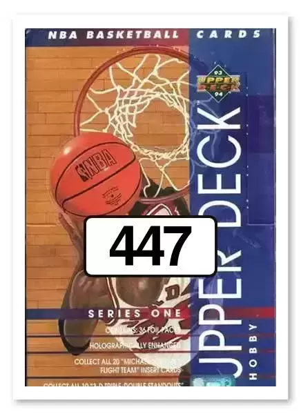 Upper D.E.C.K - NBA Basketball 93-94 Edition - US Version - Mark Jackson BT