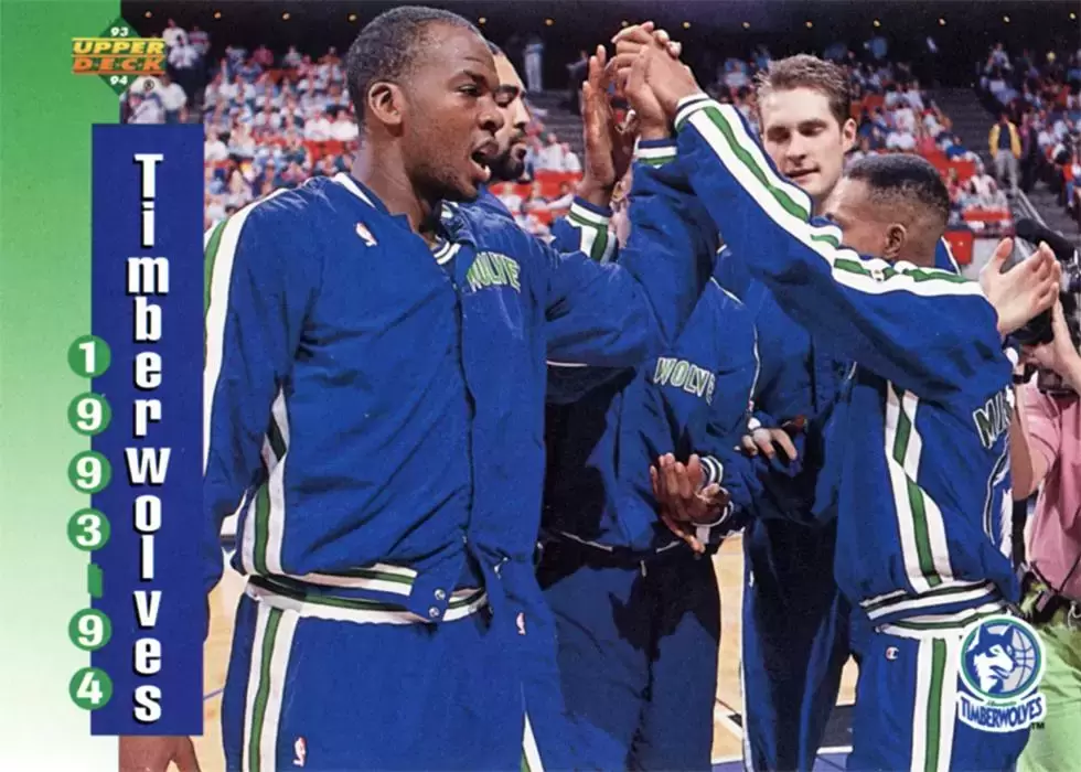 Upper D.E.C.K - NBA Basketball 93-94 Edition - US Version - Minnesota Timberwolves SCH