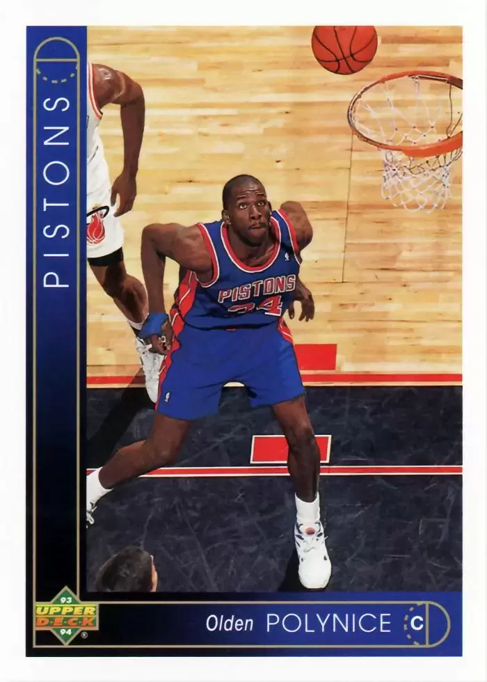 Upper D.E.C.K - NBA Basketball 93-94 Edition - US Version - Olden Polynice