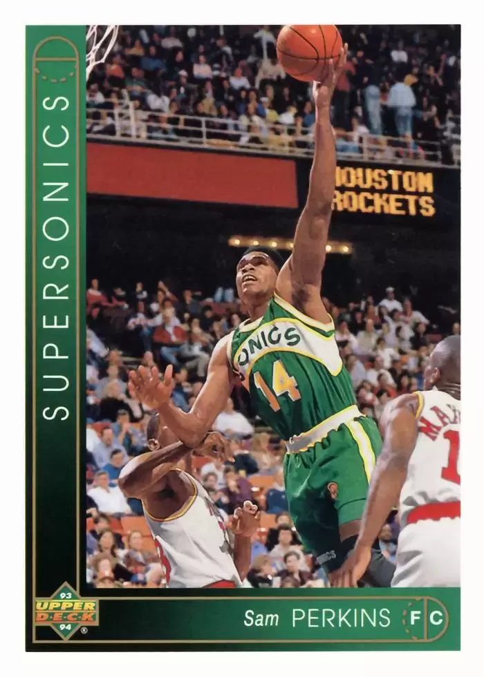 Upper D.E.C.K - NBA Basketball 93-94 Edition - US Version - Sam Perkins