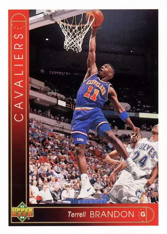 Upper D.E.C.K - NBA Basketball 93-94 Edition - US Version - Terrell Brandon