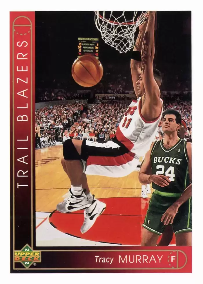 Upper D.E.C.K - NBA Basketball 93-94 Edition - US Version - Tracy Murray