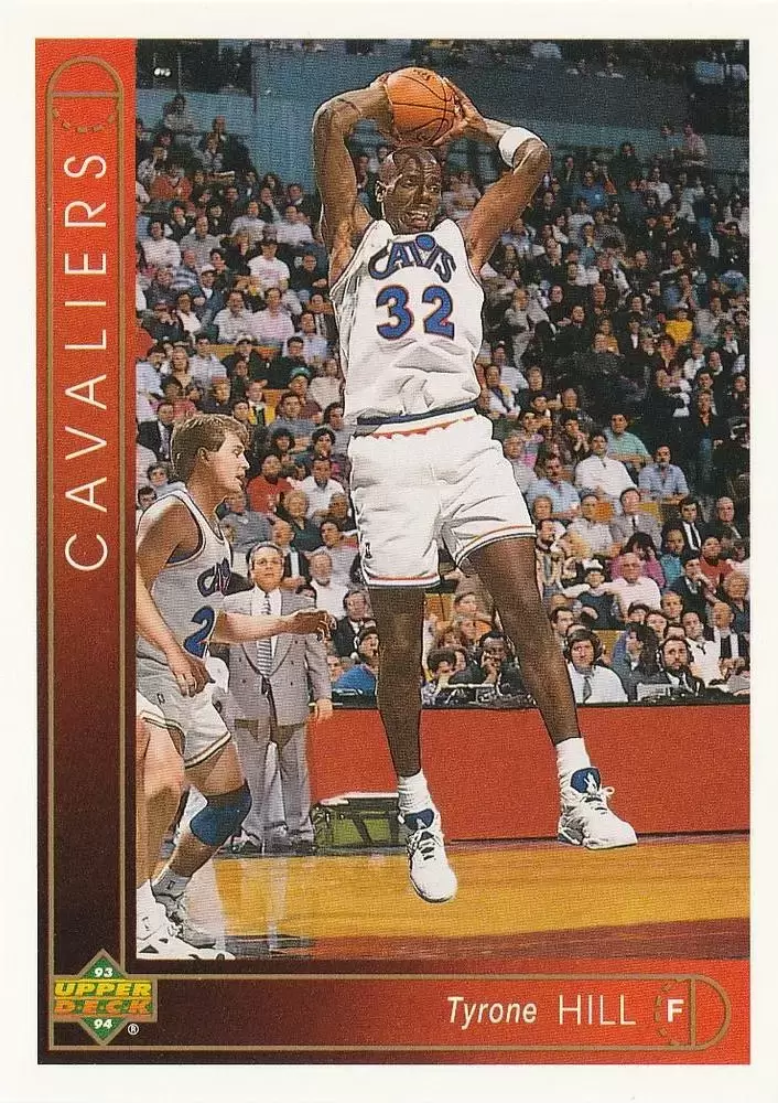 Upper D.E.C.K - NBA Basketball 93-94 Edition - US Version - Tyrone Hill