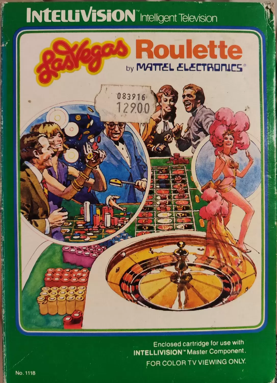 Jeux IntelliVision - Las Vegas Roulette