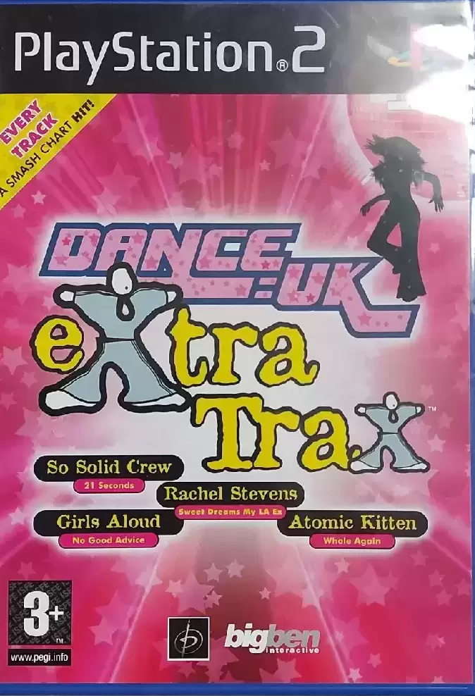 PS2 Games - Dance UK Extra Trax