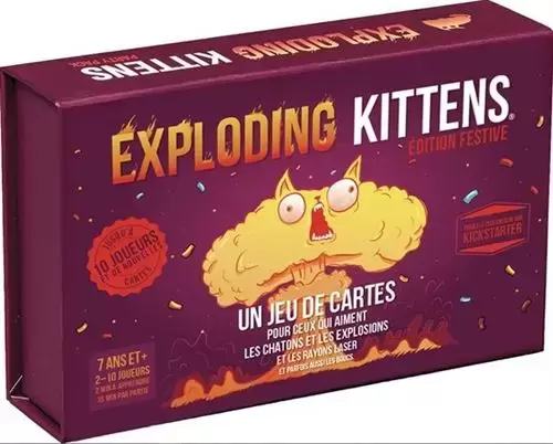 Exploding Kittens - Exploding Kittens - Edition Festive