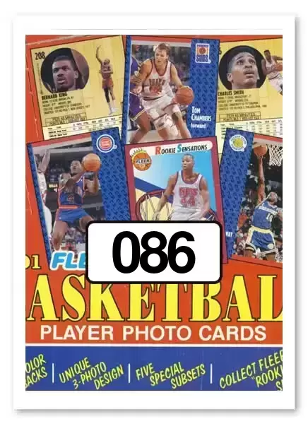 Fleer 1991-1992 Basketball NBA - Rik Smits