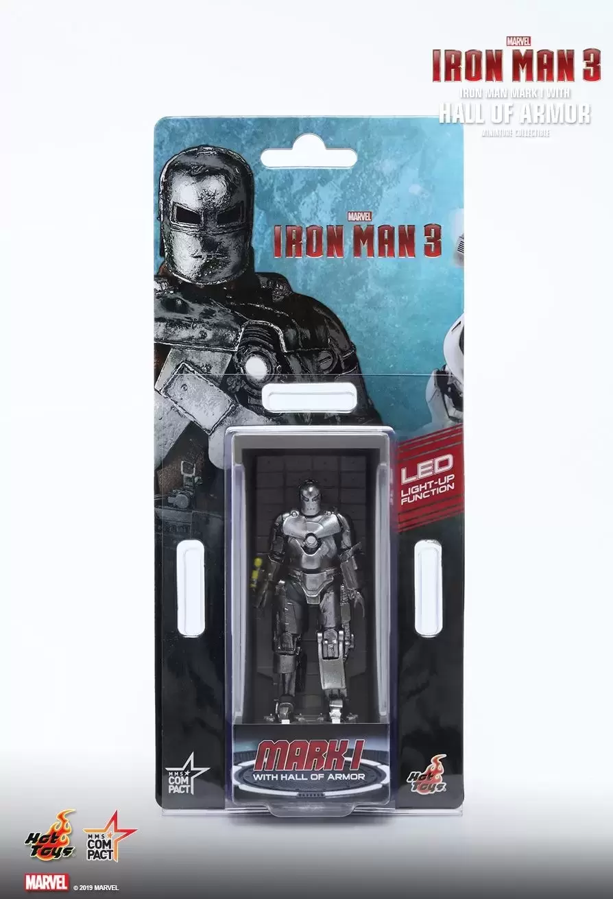MMS Compact (Movie MasterPiece Compact) - Iron Man 3 - Mark I (Hall of Armor)