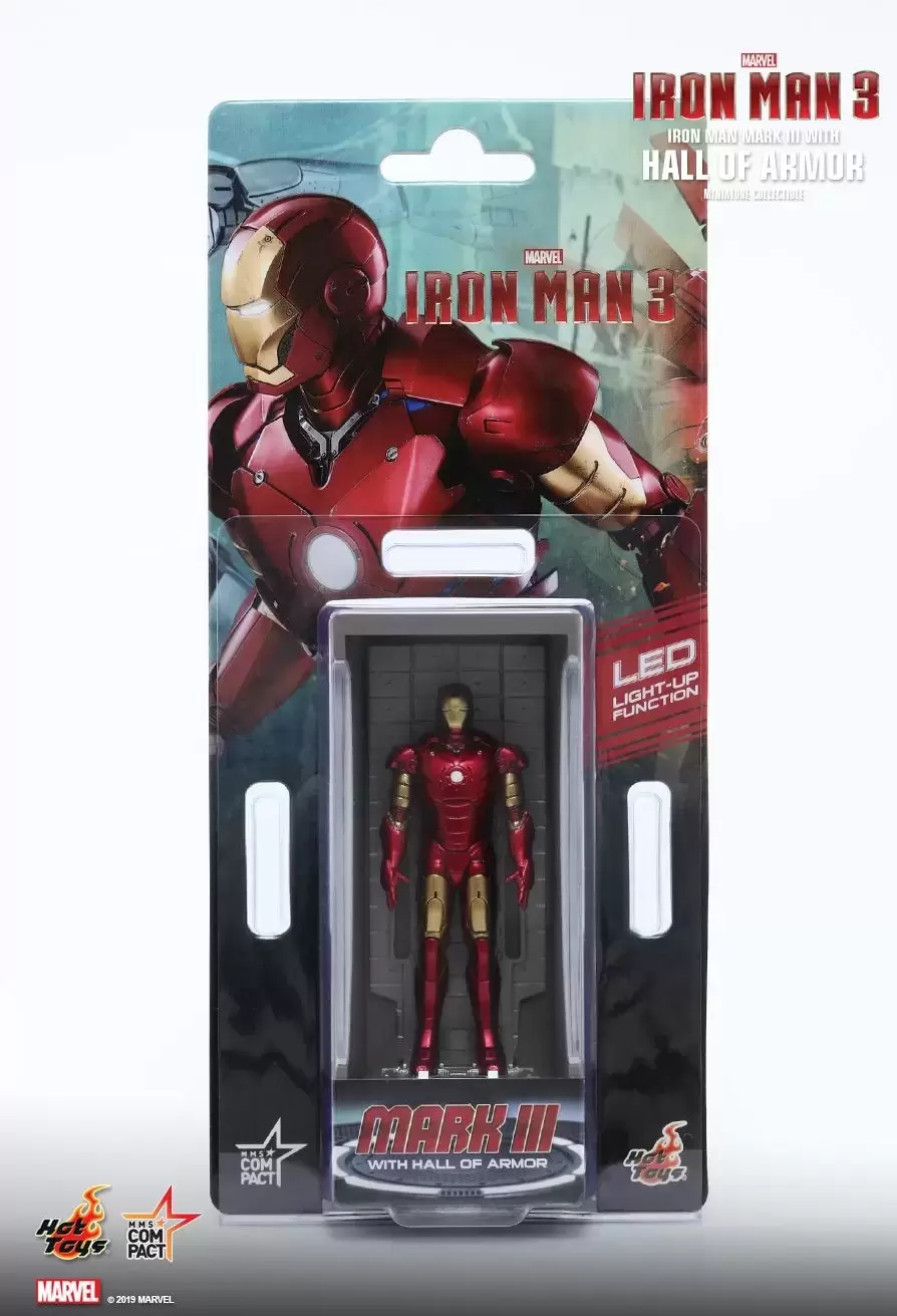MMS Compact (Movie MasterPiece Compact) - Iron Man 3 - Mark III (Hall of Armor)