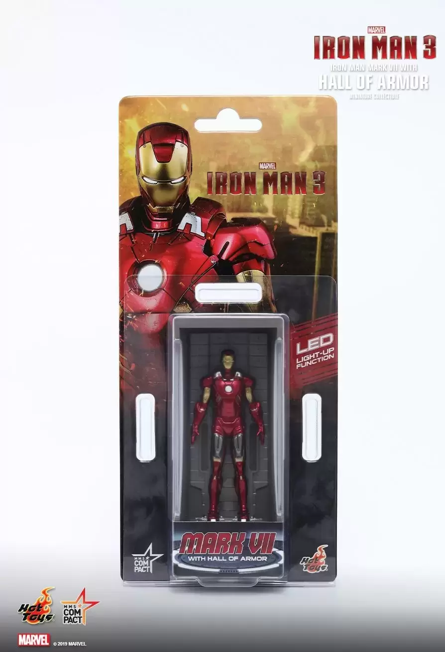 MMS Compact (Movie MasterPiece Compact) - Iron Man 3 - Mark VII (Hall of Armor)