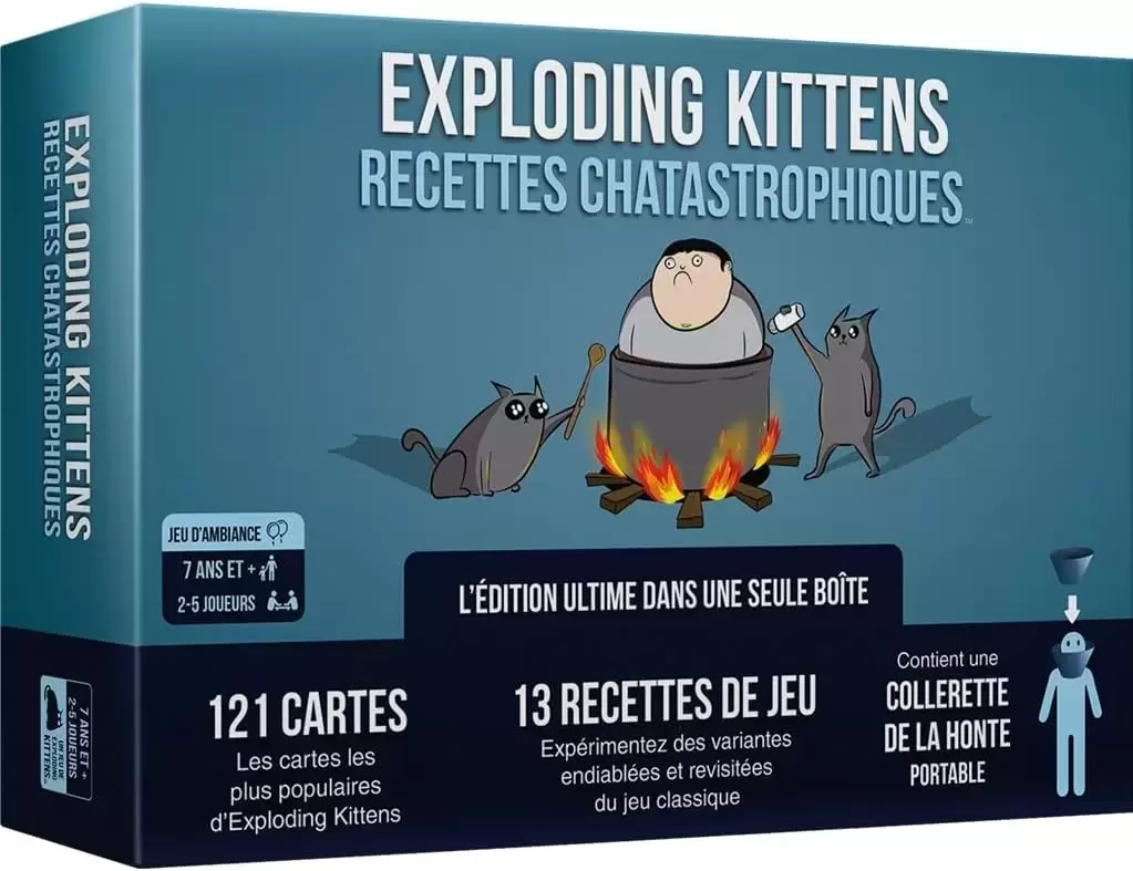 Exploding Kittens - Exploding Kittens - Recettes Chatastrophiques