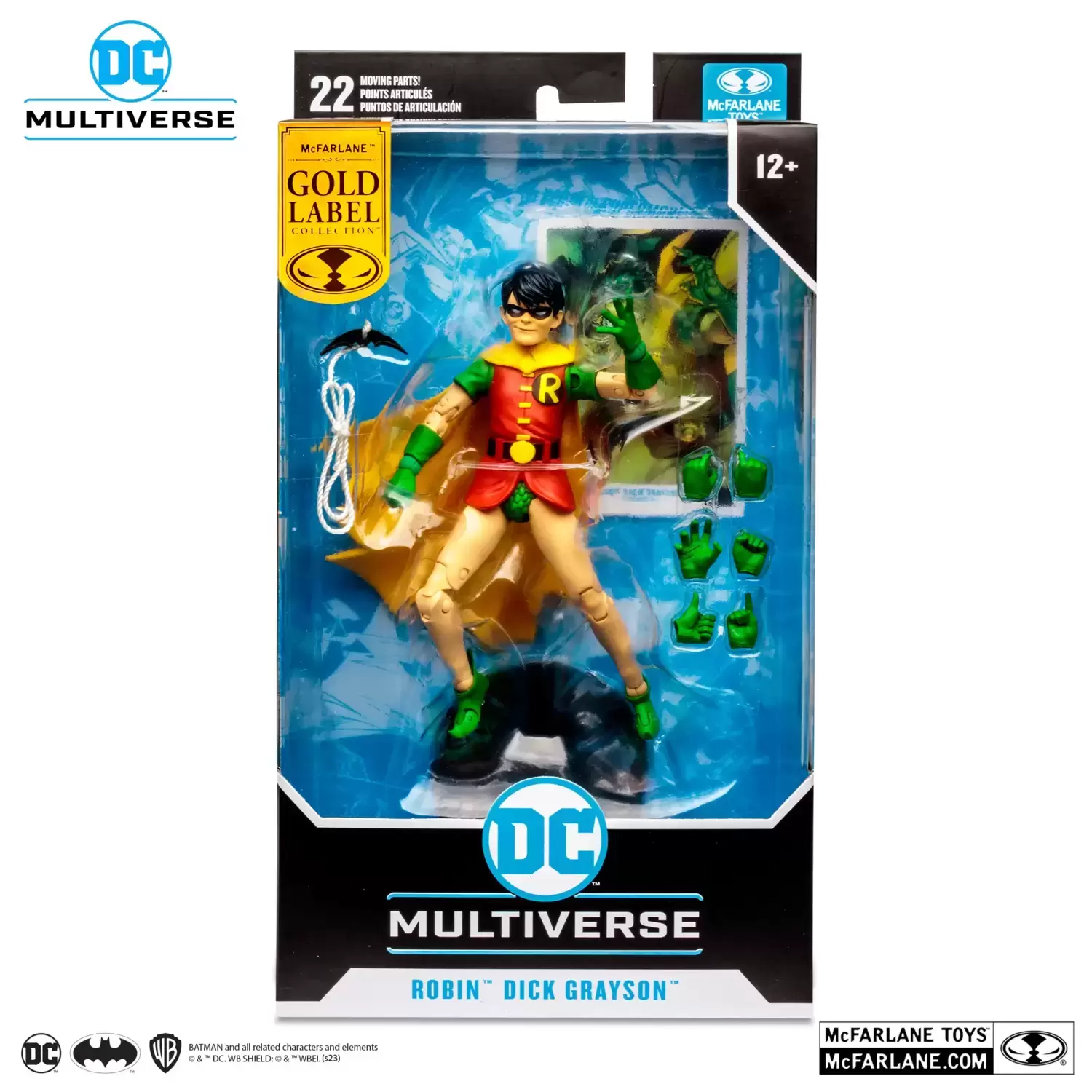 McFarlane - DC Multiverse - Robin Dick Grayson - DC Rebirth (Gold Label)
