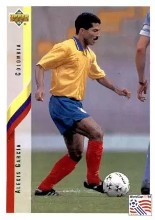 World Cup USA 1994 - Upper Deck - Alexis Garcia - Colombia
