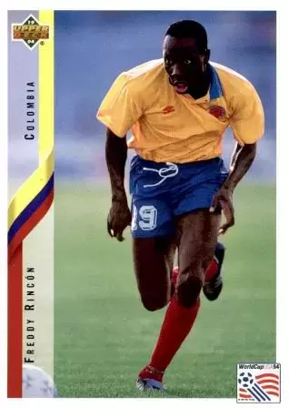 World Cup USA 1994 - Upper Deck - Freddy Rincon - Colombia