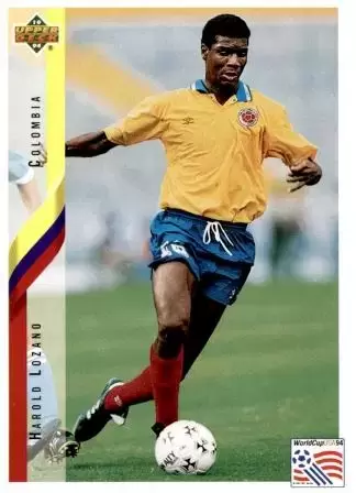 World Cup USA 1994 - Upper Deck - Harold Lozando - Colombia