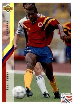 World Cup USA 1994 - Upper Deck - Luis Perea - Colombia