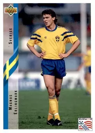 World Cup USA 1994 - Upper Deck - Magnus Erlingmark - Sweden