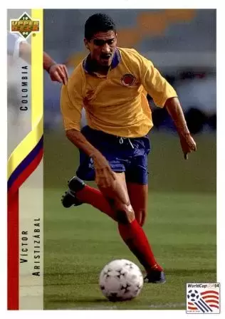 World Cup USA 1994 - Upper Deck - Victor Aristizabal - Colombia