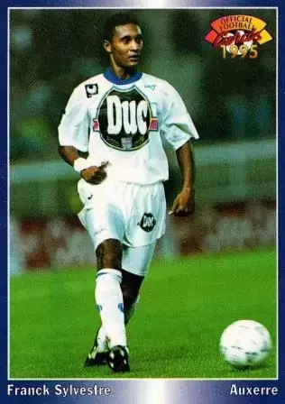 Panini U.N.F.P. Football Cartes 1994-1995 - Franck Sylvestre