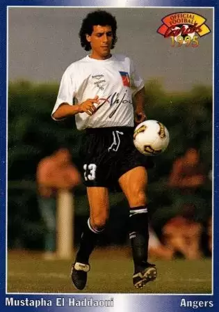 Panini U.N.F.P. Football Cartes 1994-1995 - Mustapha El Haddaoui