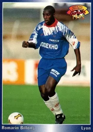 Panini U.N.F.P. Football Cartes 1994-1995 - Romarin Billong