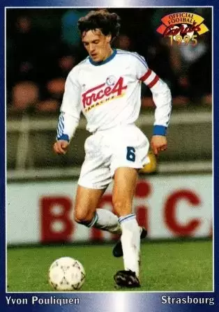 Panini U.N.F.P. Football Cartes 1994-1995 - Yvon Pouliquen