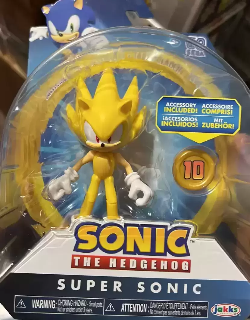 Jakks Pacific Sonic The Hedgehog - Super Sonic