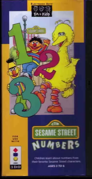 Jeux 3DO - A Visit to Sesame Street: Numbers