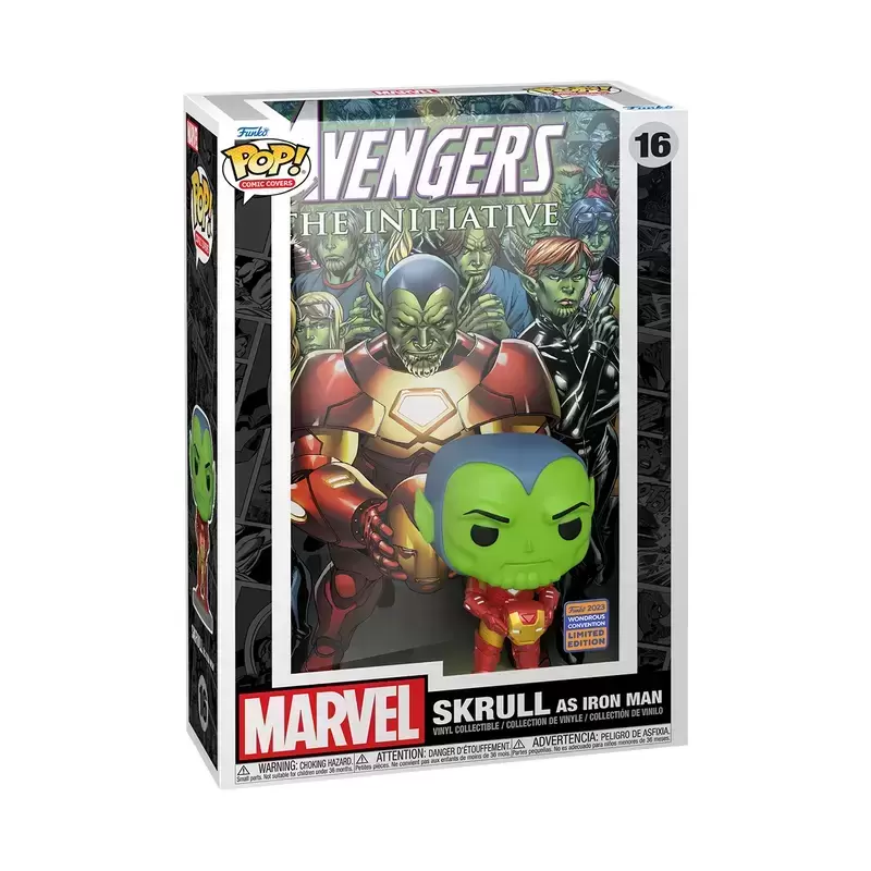 POP! Comic Covers - DC Comics Cover - Skrull as Iron Man