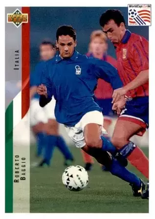World Cup USA 1994 - Upper Deck - Roberto Baggio - Italy