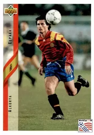World Cup USA 1994 - Upper Deck - Alkorta - Spain