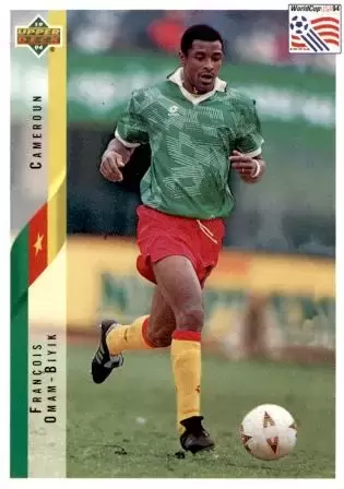 World Cup USA 1994 - Upper Deck - Francois Omam-Biyik - Cameroon