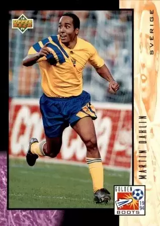 World Cup USA 1994 - Upper Deck - Martin Dahlin - Sweden
