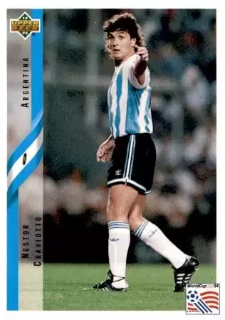 World Cup USA 1994 - Upper Deck - Nestor Craviotto - Argentina