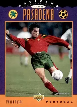 World Cup USA 1994 - Upper Deck - Paulo Futre - Portugal