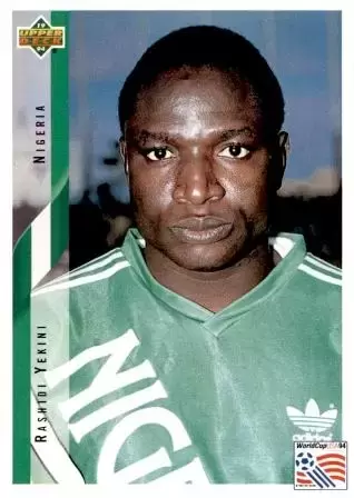 World Cup USA 1994 - Upper Deck - Rashidi Yekini - Nigeria