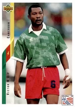 World Cup USA 1994 - Upper Deck - Victor N`Dip - Cameroon