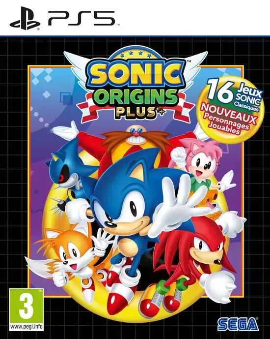 Jeux PS5 - Sonic Origins Plus